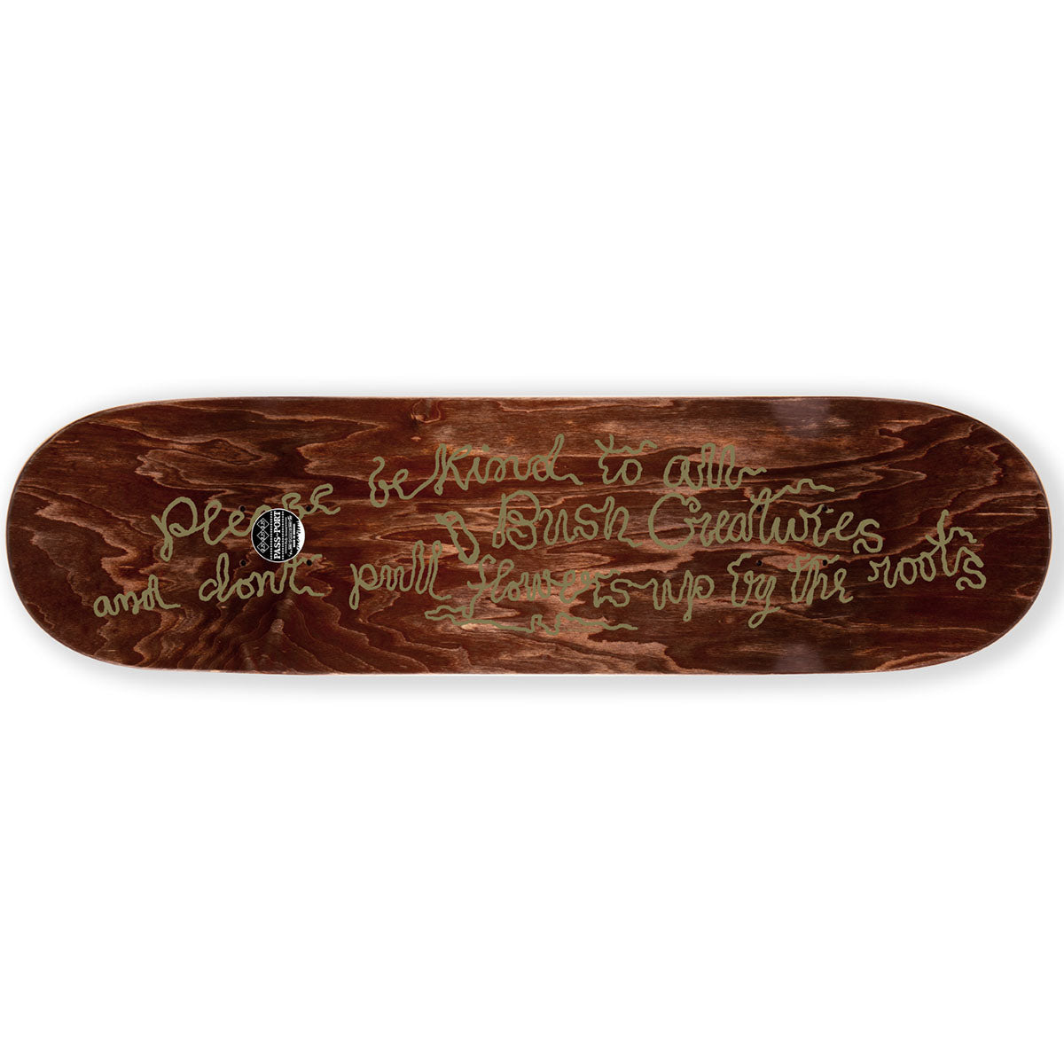 Pass~Port May Gibbs 8.25 Skateboard Deck Top