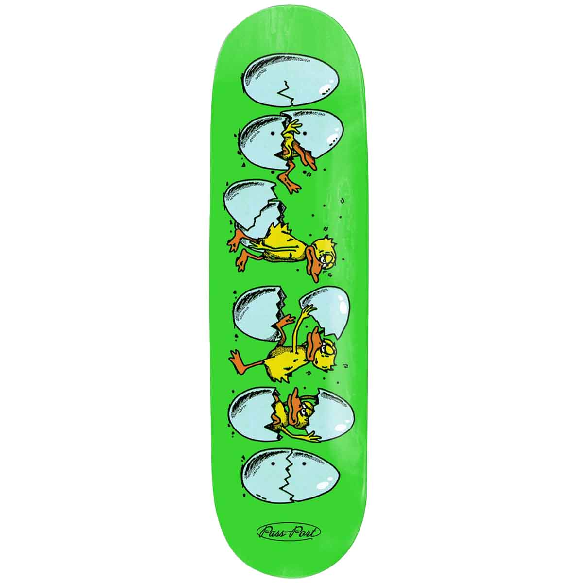 Pass~Port Over It Born Tired 8.0 Skateboard Deck