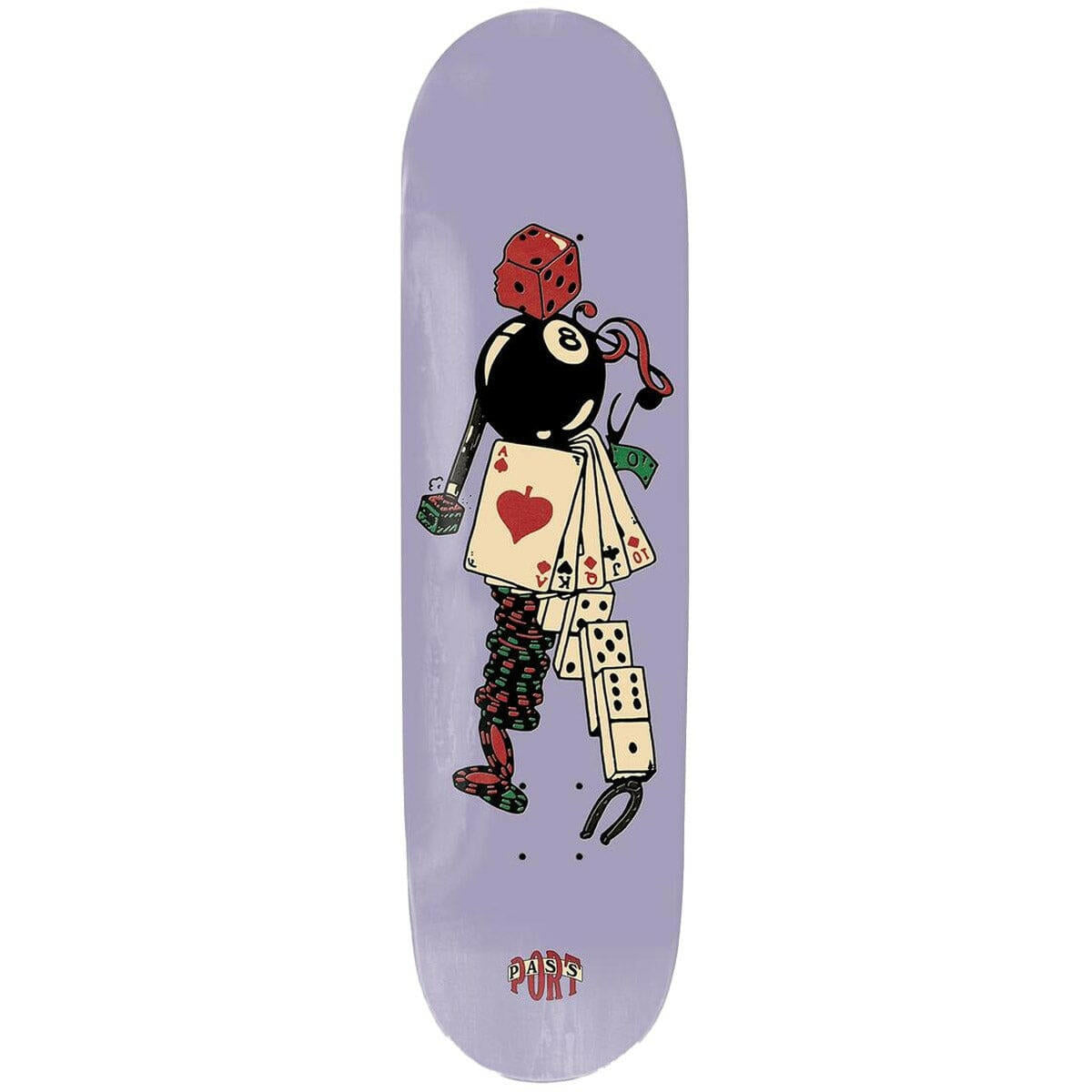 Pass~Port - Parlor Games Assorted Friends 8.25 Skateboard Deck.