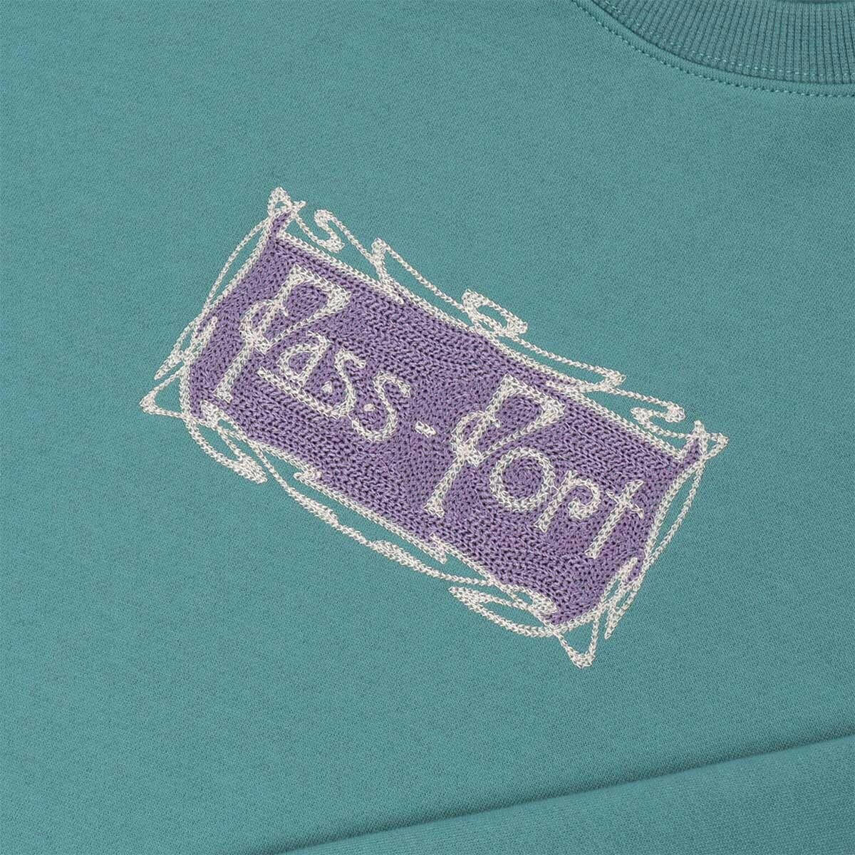 Pass~Port - Plume Crew Washed Out Teal.