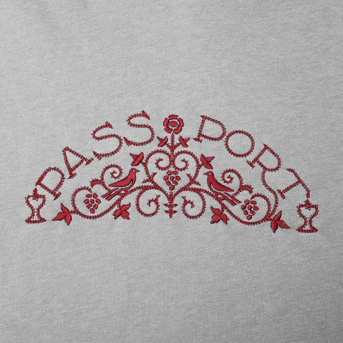 Pass~Port - Vineyard Birds Hoodie Ash.