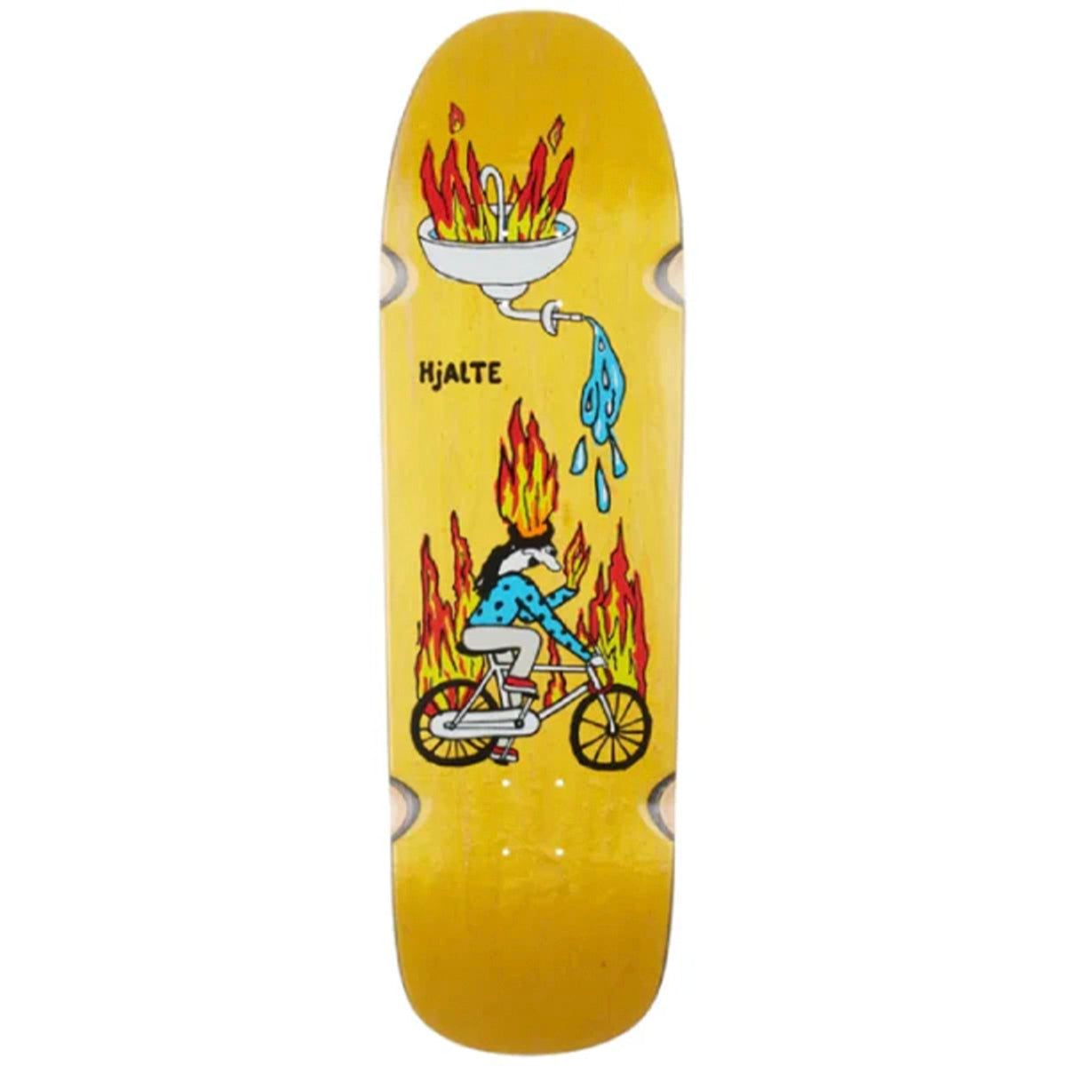 Polar - Hjalte Halberg Fire Ride 1991 9.25 Skateboard Deck.