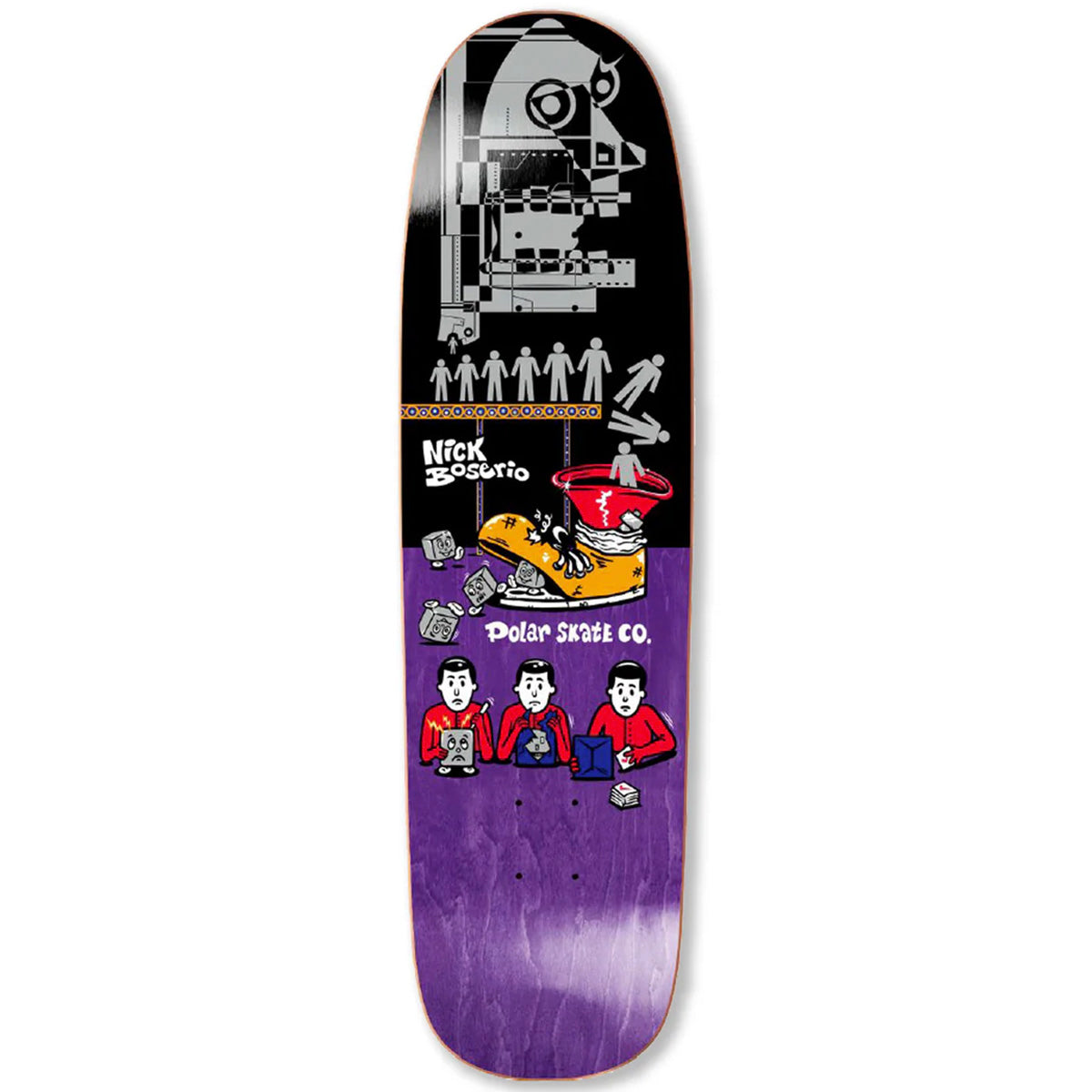 Polar - Nick Boserio The Machine P9 8.625 Skateboard Deck.