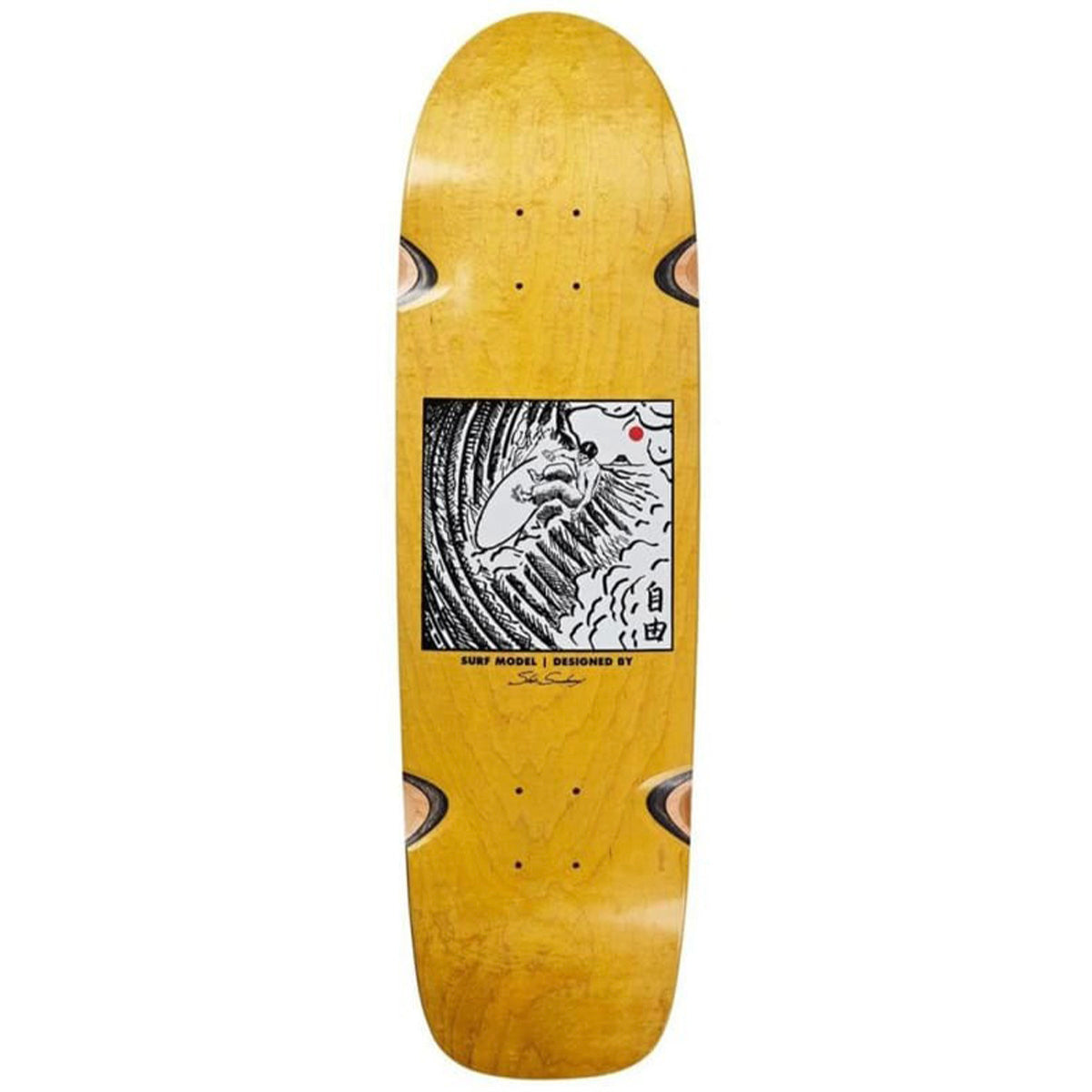 Polar - Shin Sanbongi Freedom Surf Jnr 8.75 Skateboard Deck.