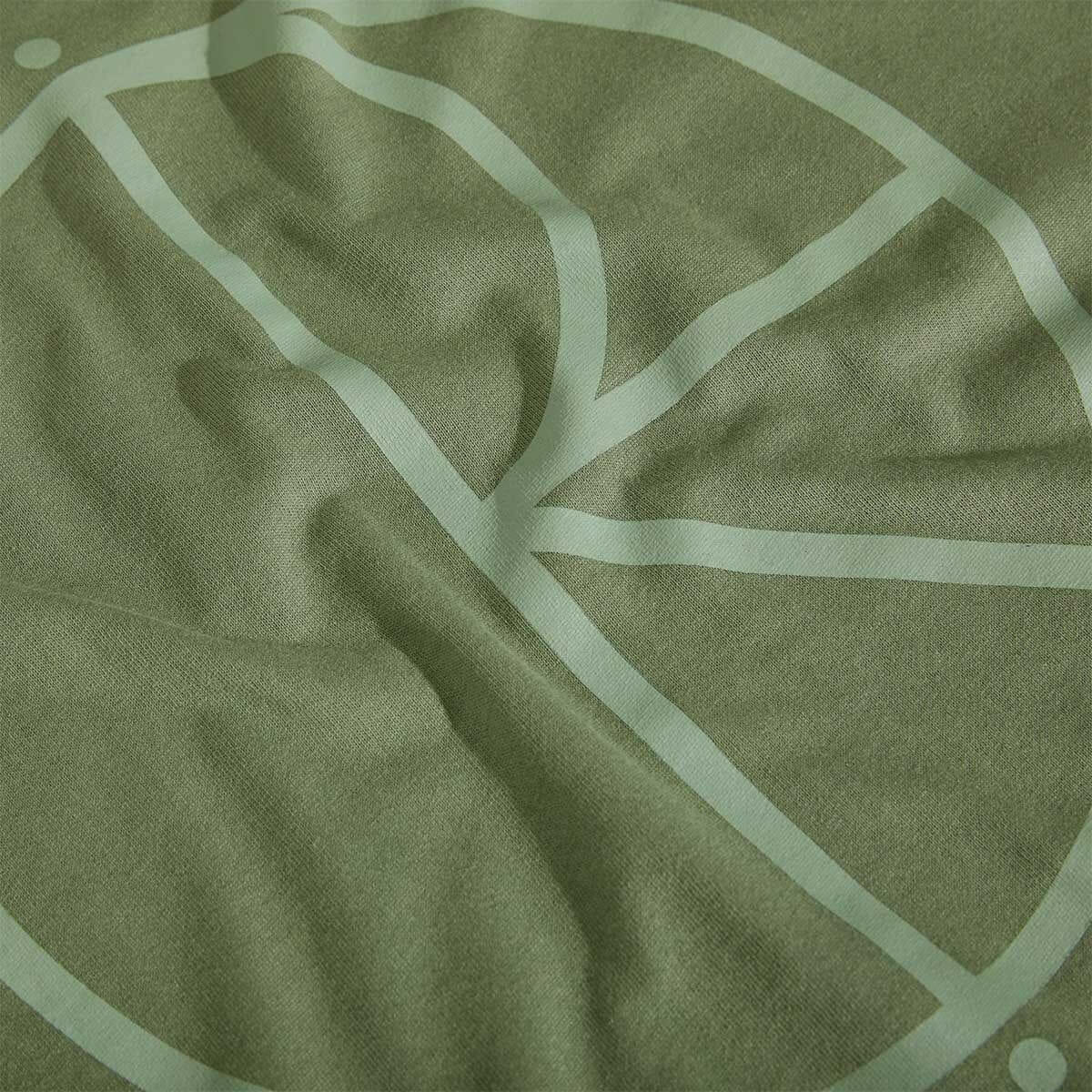Polar - Stroke Logo Contrast Tee Moss Green.