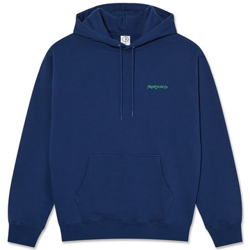 Polar - Surf Logo Dave Hoodie Deep Royal Blue.