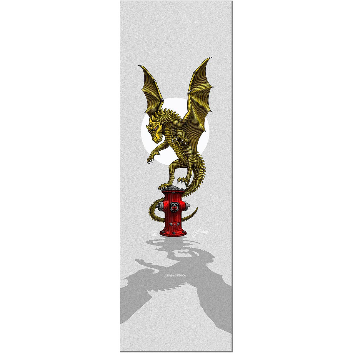 Powell Peralta - Andy Anderson Hydrant 10.5 Griptape Clear.
