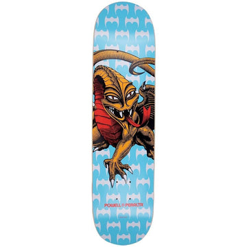 Powell Peralta - Cab Dragon Light Blue 7.75 Skateboard Deck.