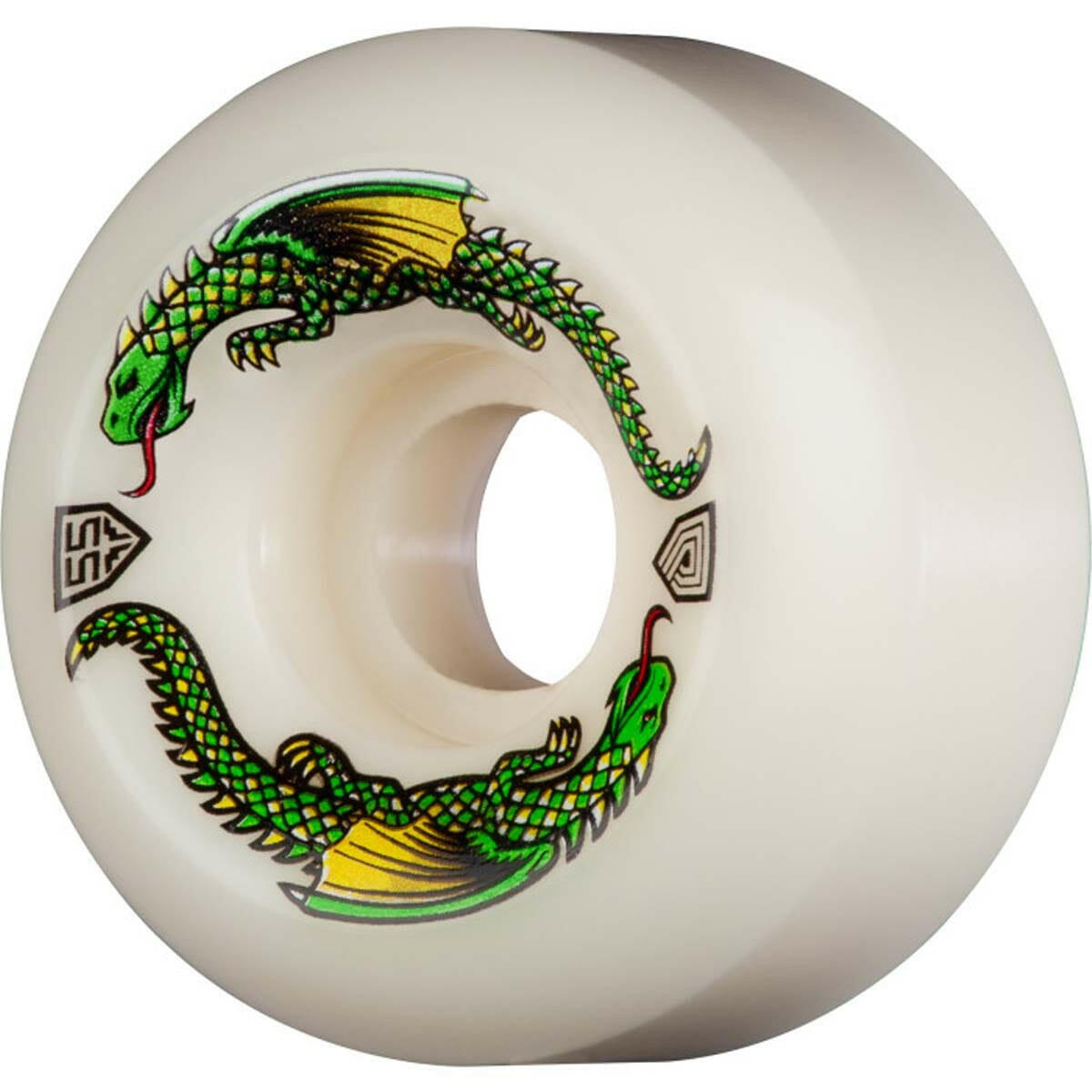 Powell Peralta - Dragon Formula 55MM x 34MM 93A Skateboard Wheels.