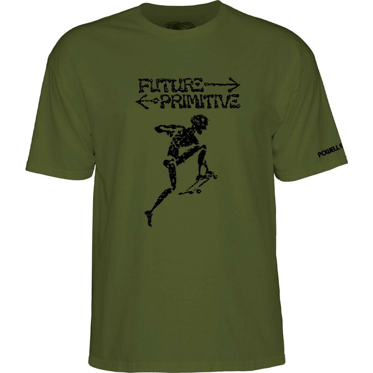 Powell Peralta - Future Primitive Tee Military Green.