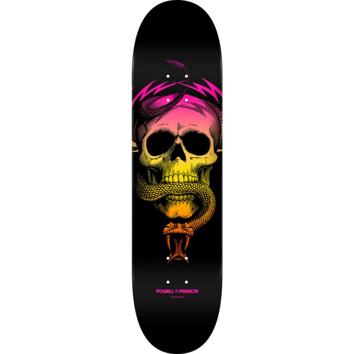 Powell Peralta - Mike McGill Skull & Snake Fade 247 8.0 Skateboard Deck.