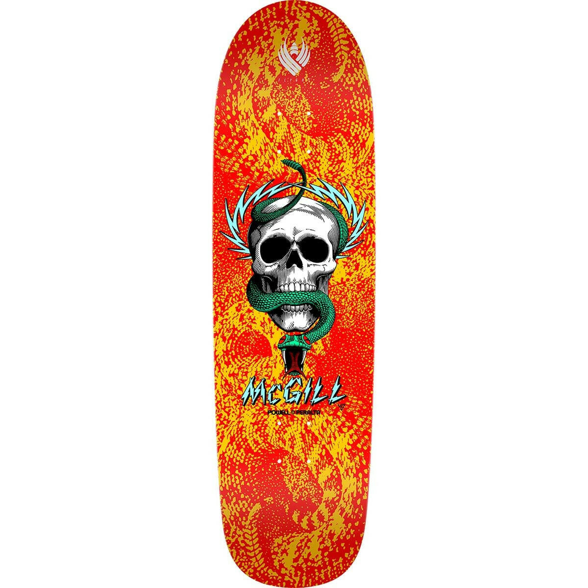 Powell Peralta - Mike McGill Skull & Snake Flight 218B 9.01 Skateboard Deck.