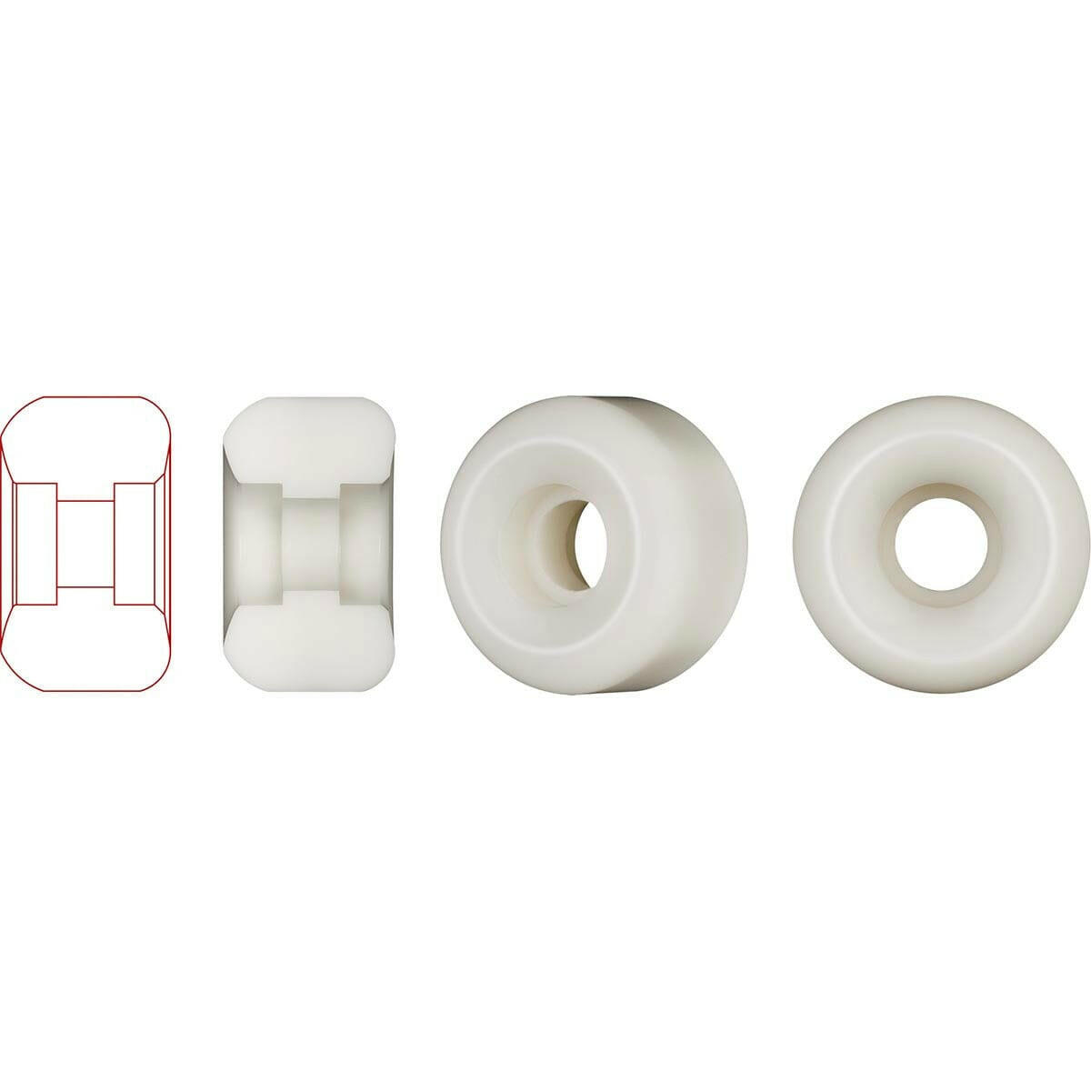 Powell Peralta - Nano Rats Dragon Formula Spencer Semien 52MM X 30MM 93A Skateboard Wheels.