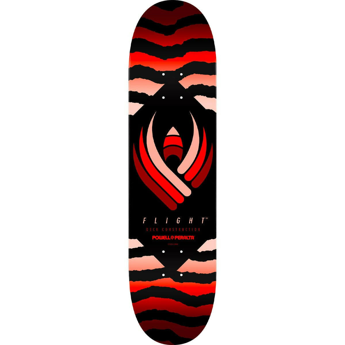 Powell Peralta - Safari Red Flight 243 8.25 Skateboard Deck.