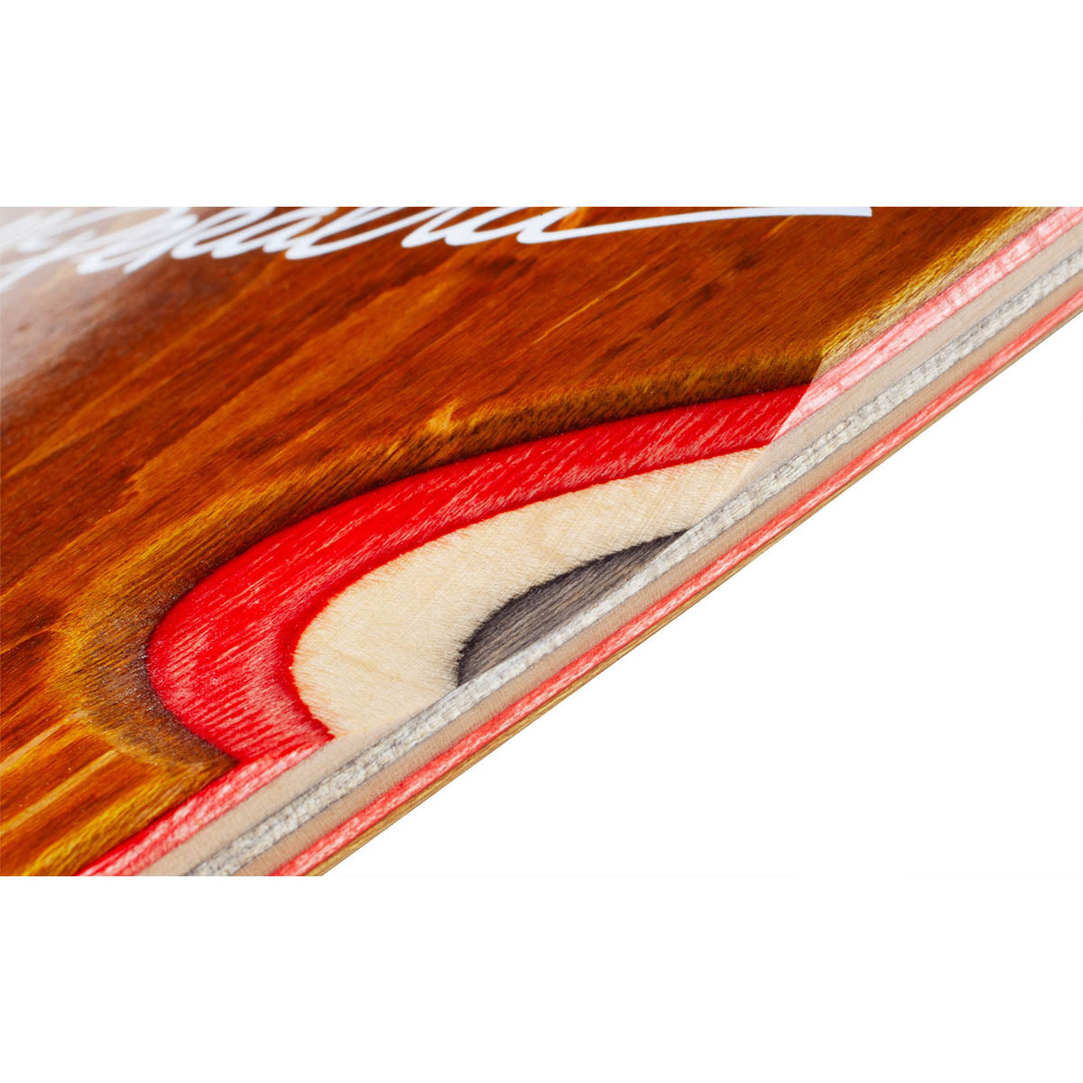 Powell Peralta Skull & Sword OG Brown 10.0 Reissue Skateboard Deck Detail