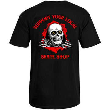 Powell Peralta - Support Your Local Tee Black.