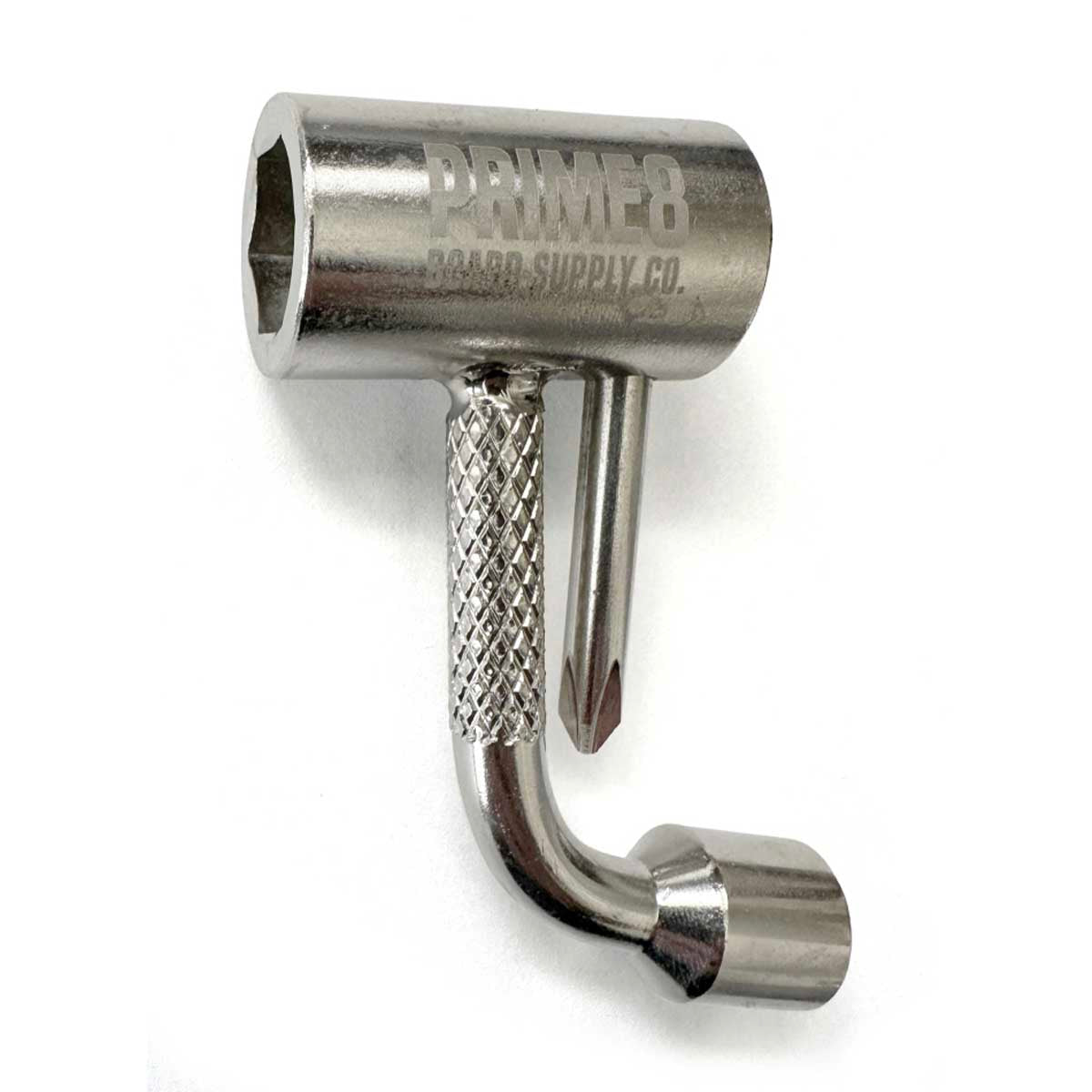 Prime 8 Coin Pocket Skate Tool Silver