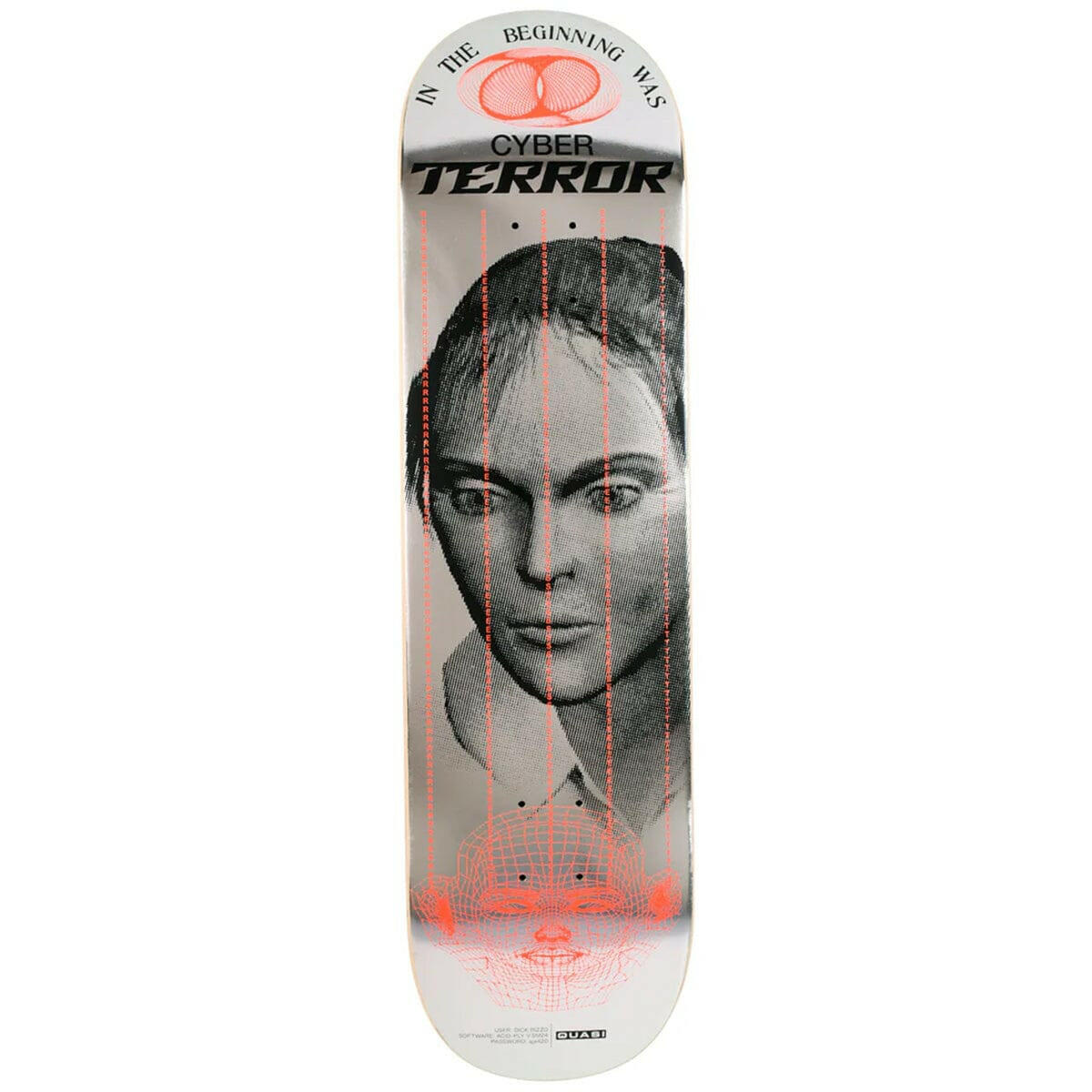 Quasi - Dick Rizzo Reset 8.25 Skateboard Deck.