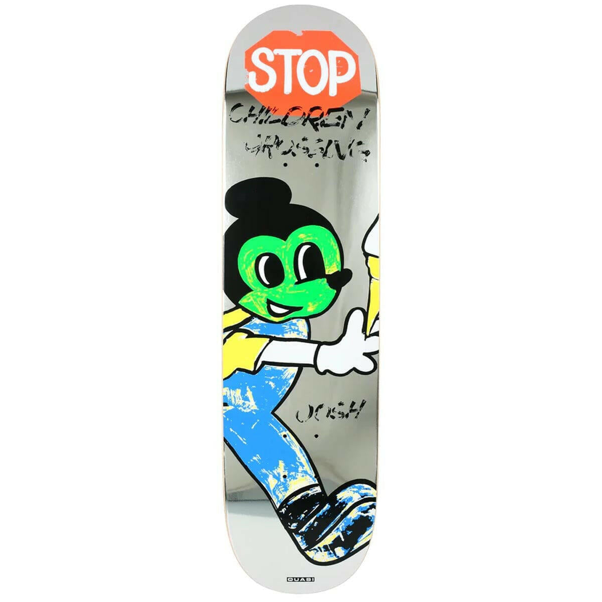 Quasi - Josh Wilson Mister Happy 8.25 Skateboard Deck.