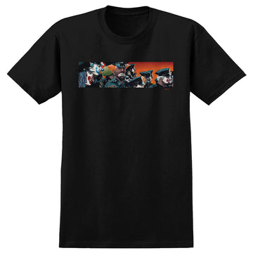 Real - Clown Cops Tee Black.