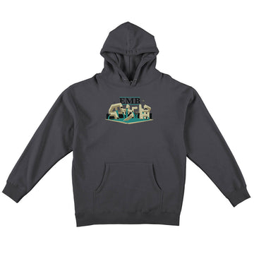 Real - EMB Hoodie Charcoal.