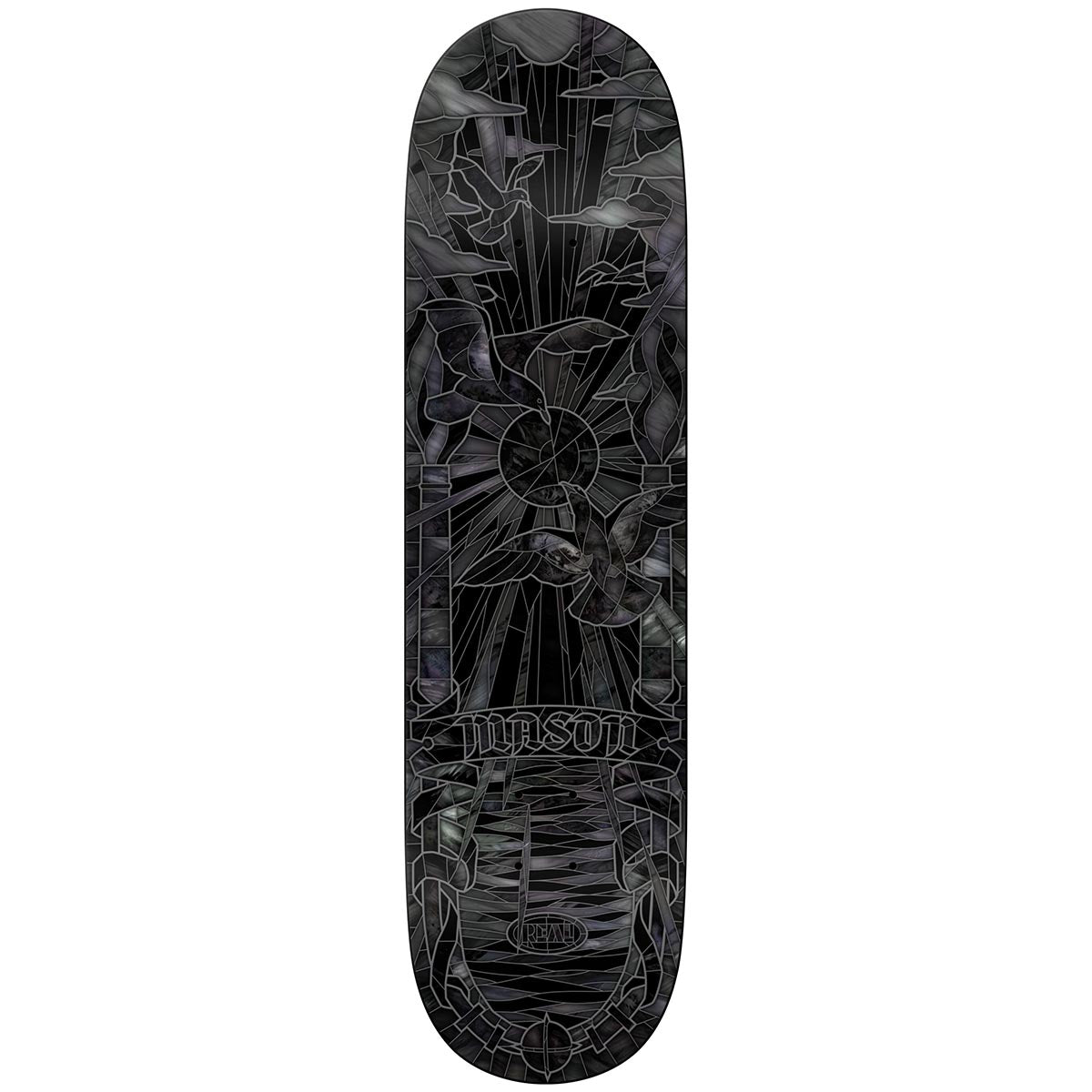 Real - Mason Silva Black Sunday Cathedral 8.25 Skateboard Deck