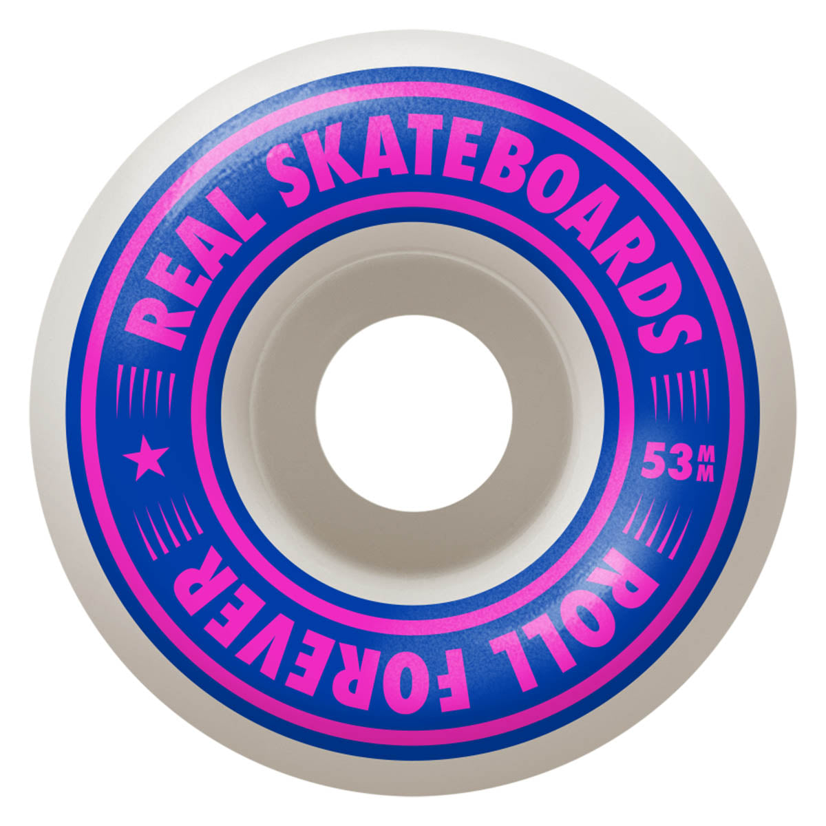 Real Mosaic Foil 7.3 Complete Skateboard Wheels