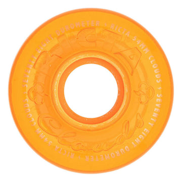 Ricta - Hi Vis Clouds Orange 54MM 78A Skateboard Wheels.