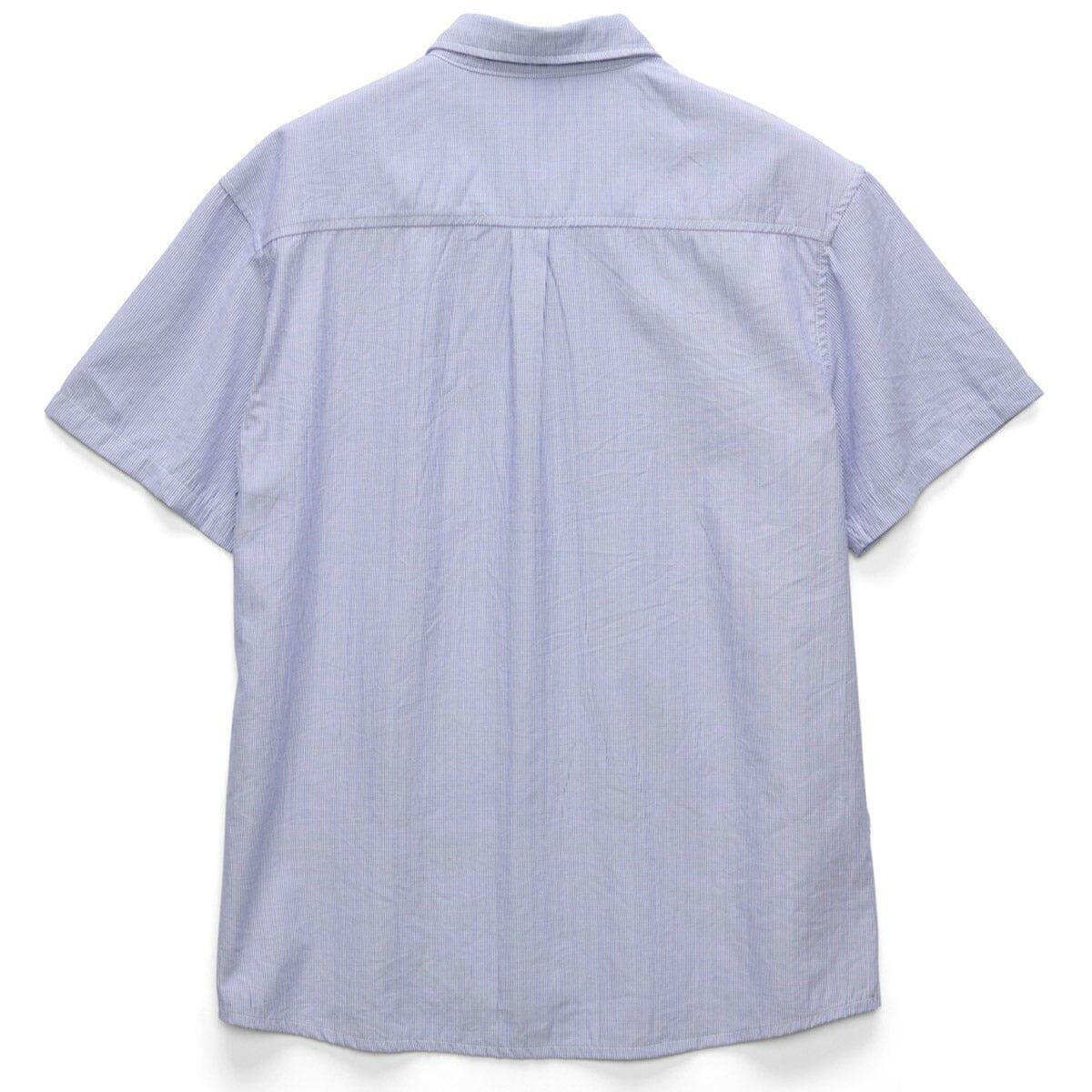 S/Double - Oxford Classic Shirt White/Blue Stripe.