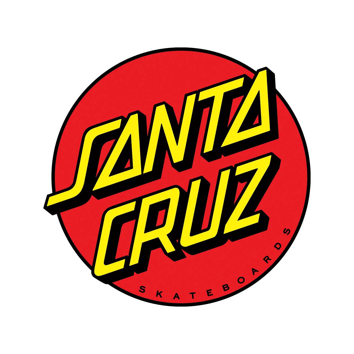 Santa Cruz Classic Dot Sticker