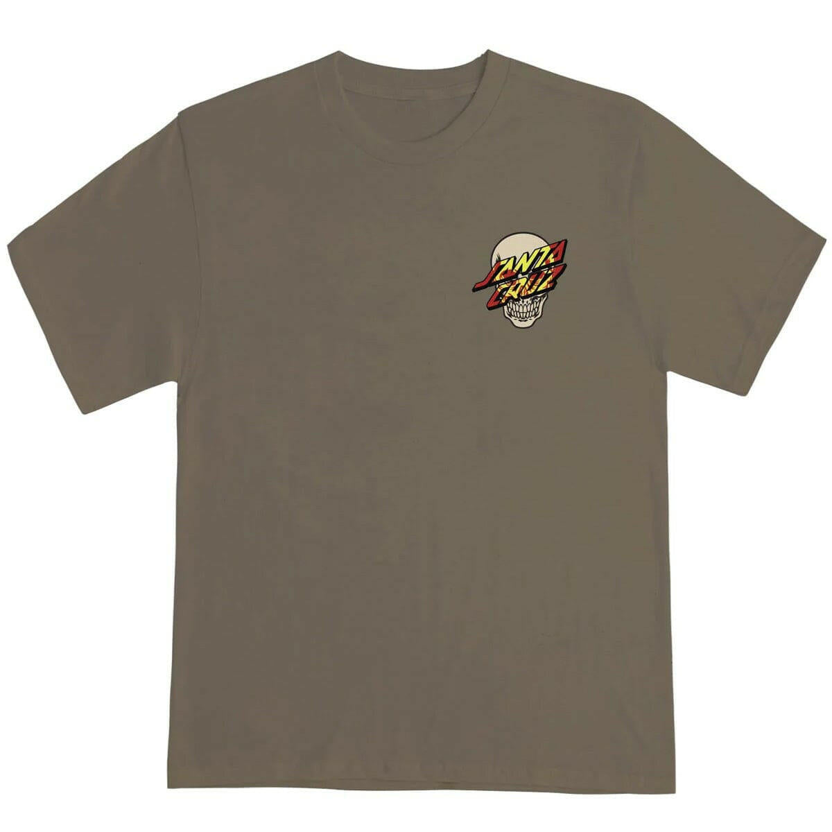 Santa Cruz - Dressen Rose Crew Three Tee Dusty Brown.
