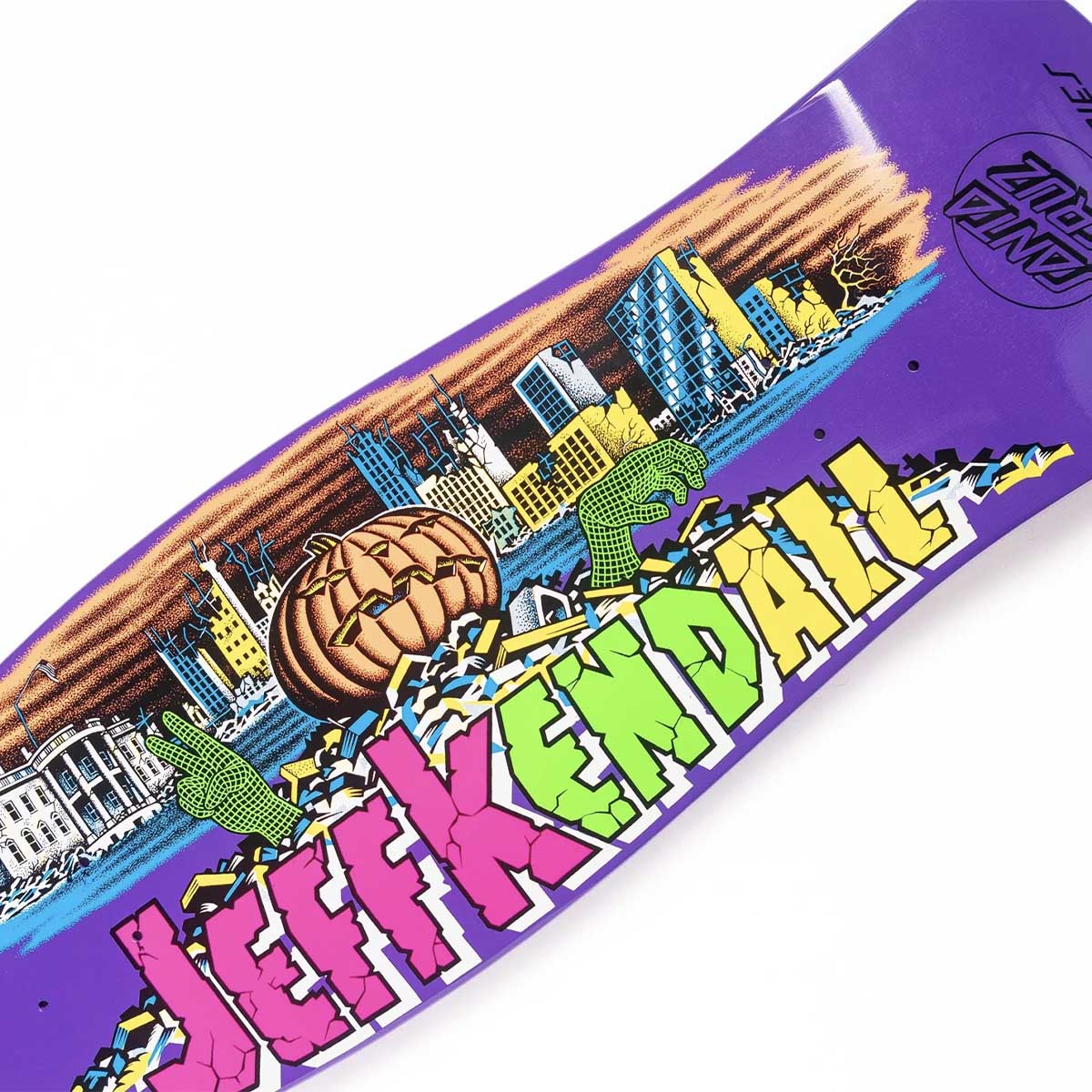 Santa Cruz Jeff Kendall Pumpkin 10.0 Reissue Skateboard Deck