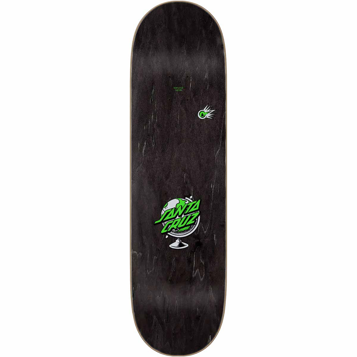 Santa Cruz Jereme Knibbs Cryptic 8.5 Skateboard Deck Top