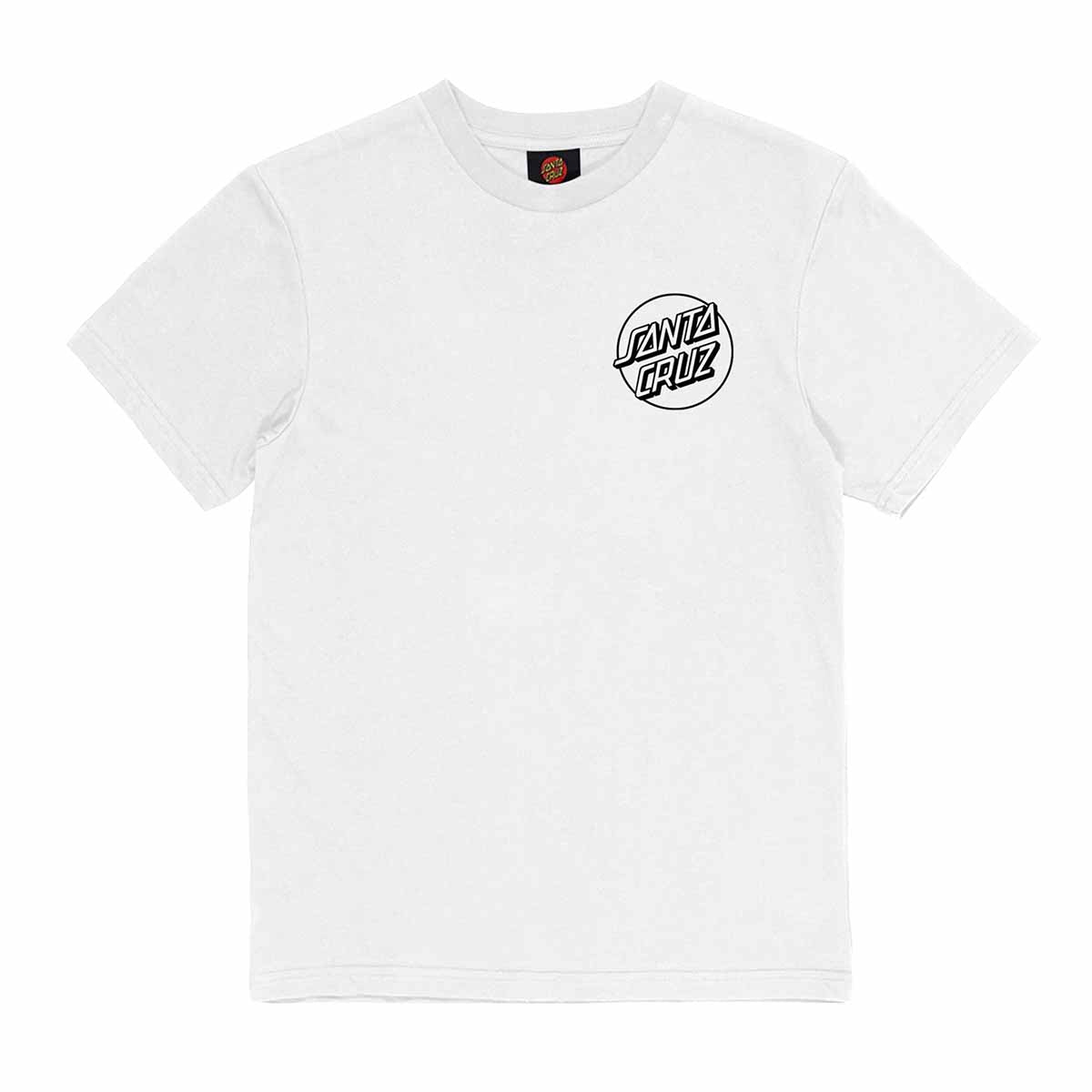 Santa Cruz Opus Screaming Hand Youth Tee White Front