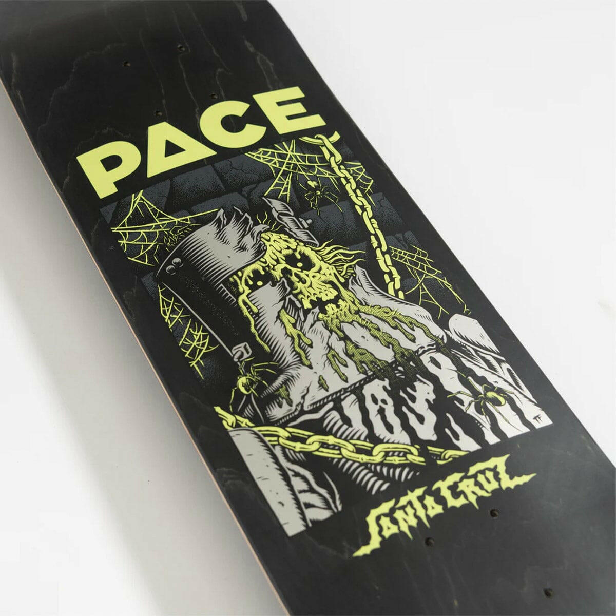 Santa Cruz - Rob Pace Dungeon VX Black 8.25 Skateboard Deck.
