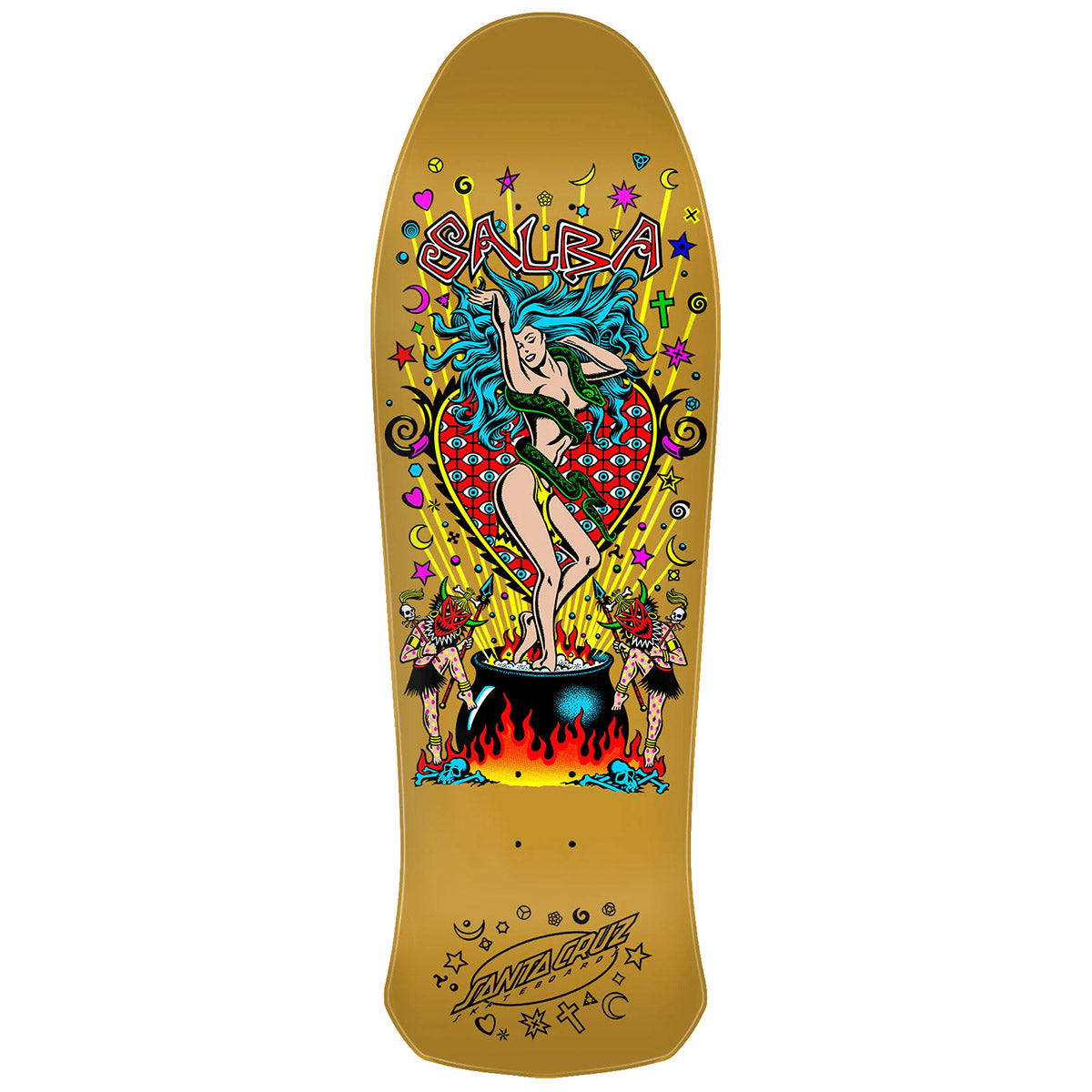 Santa Cruz - Salba Witch Doctor 10.4 Reissue Skateboard Deck