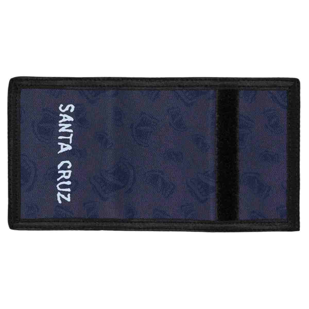 Santa Cruz Screaming Mouth Mono Repeat Velcro Wallet Outside