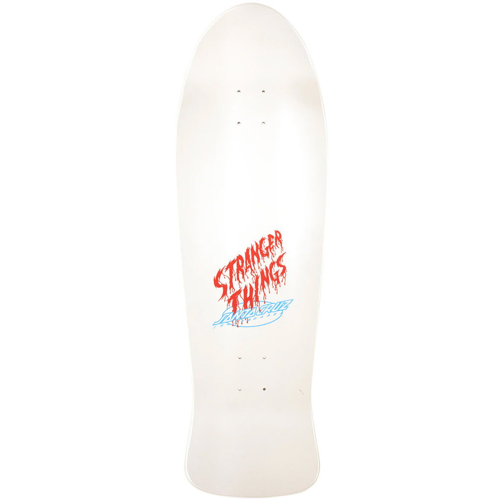 Deck De Skateboard Santa Cruz X Stranger Things - Meek Slasher 10,1" - Bois D'érable - Neuf