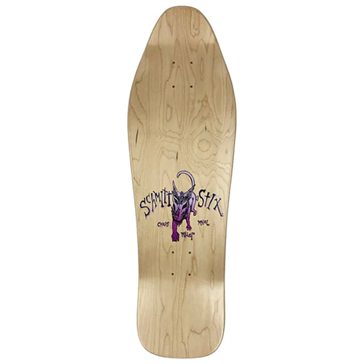 Schmitt Stix - Chris Miller Dog Love LTD 10.0 Reissue Skateboard Deck.