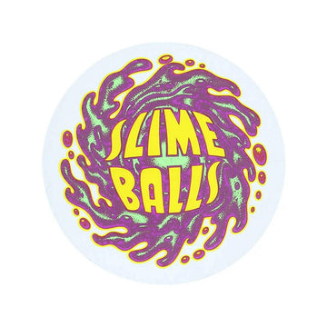 Slime Balls - Logo Purple 3.5" Sticker.