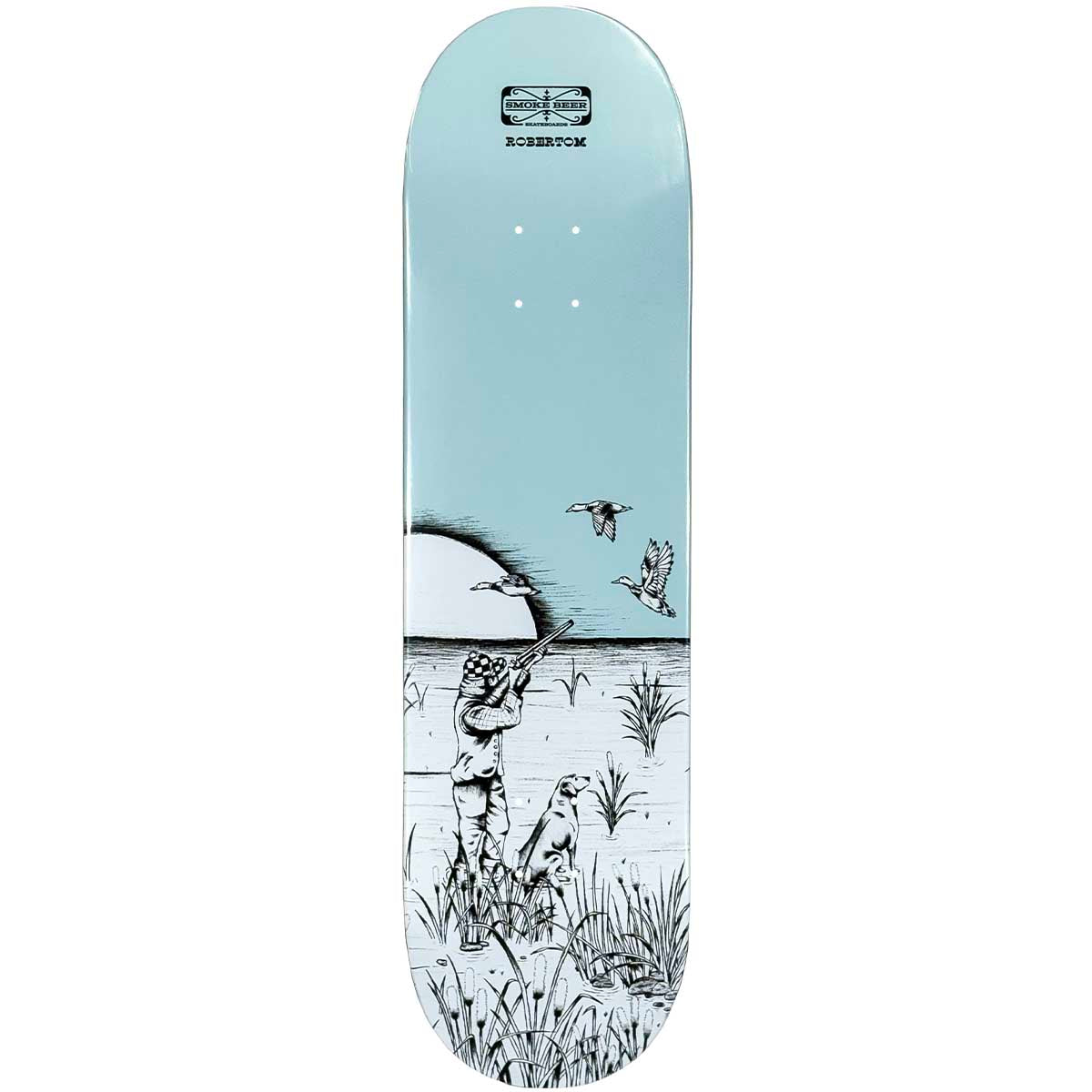 Smoke Beer Mitch Robertom Hunter 8.375 Skateboard Deck