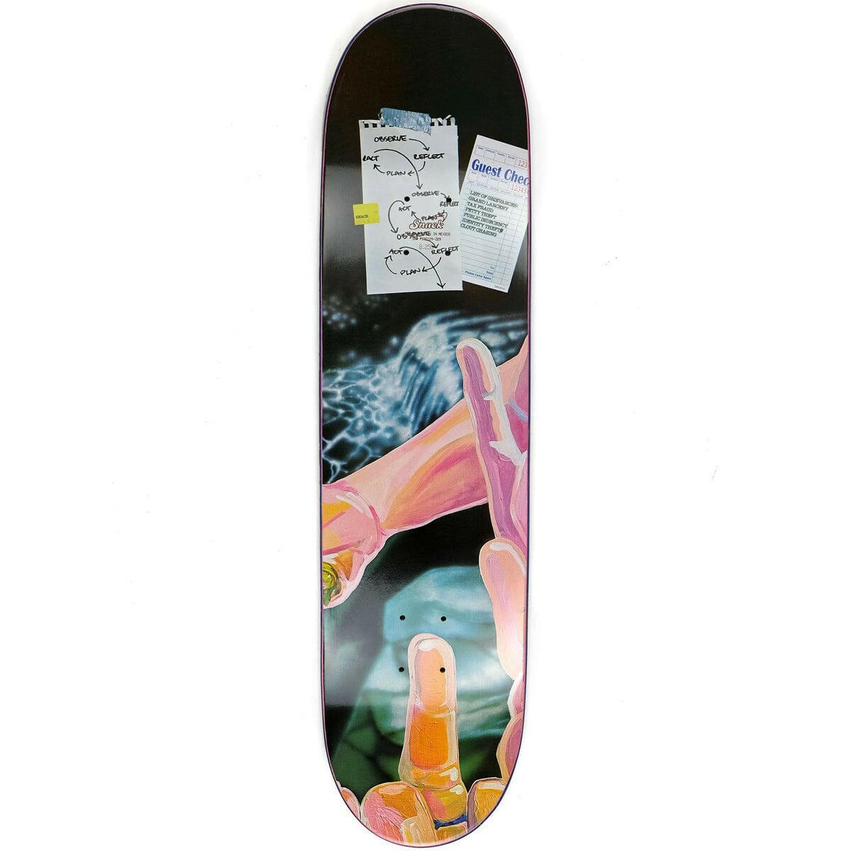 Snack - Naughty Frog 8.25 Skateboard Deck.