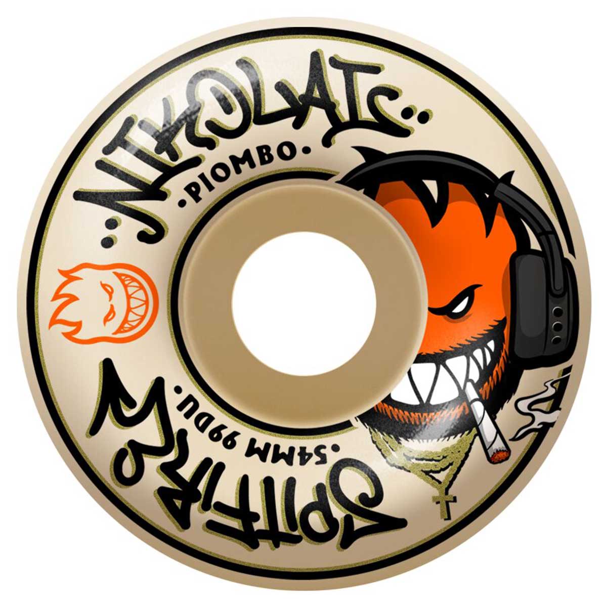 Spitfire F4 Nikolai Piombo Classic 99A Skateboard Wheels