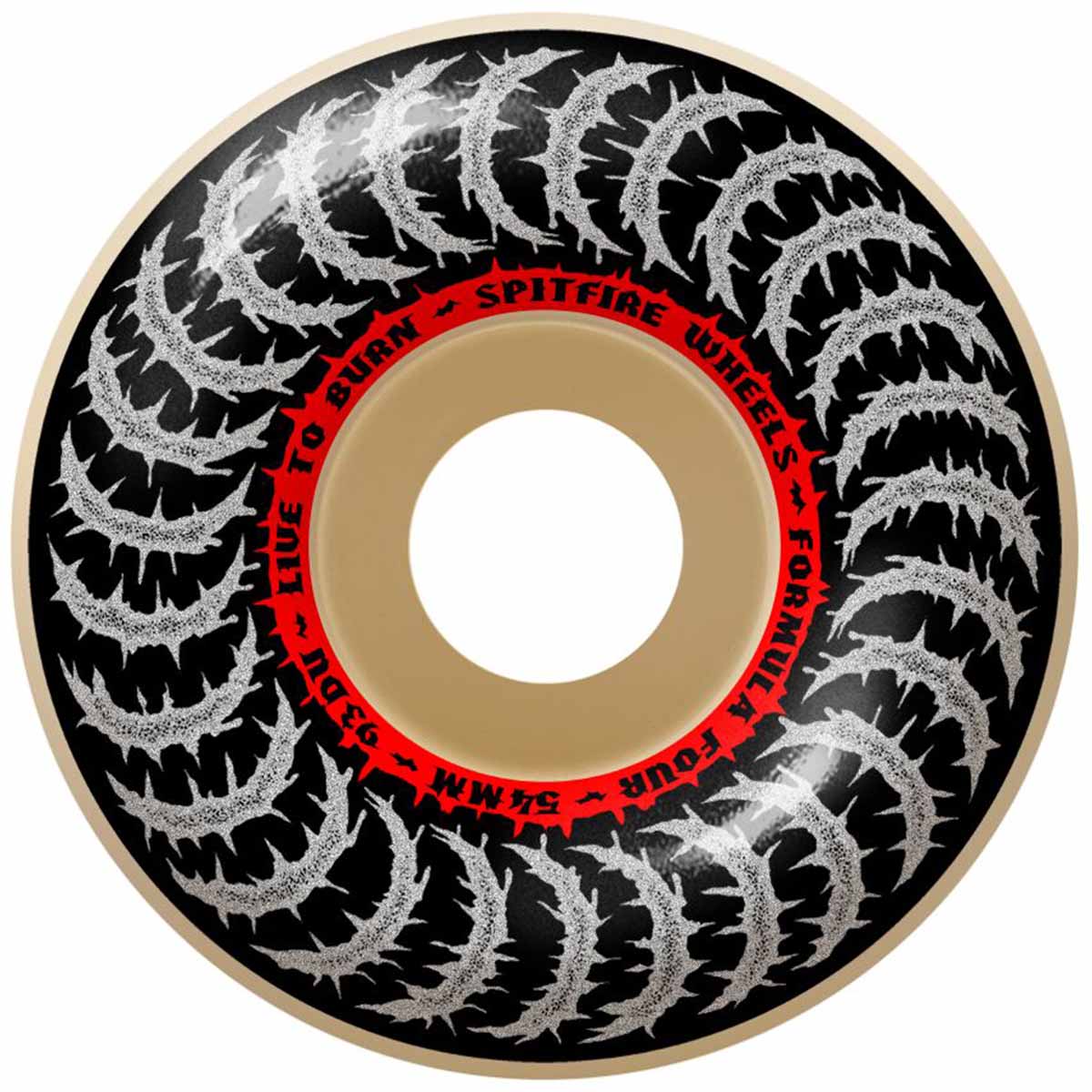 Spitfire - F4 Deathmask II Classic 54MM 93A Skateboard Wheels