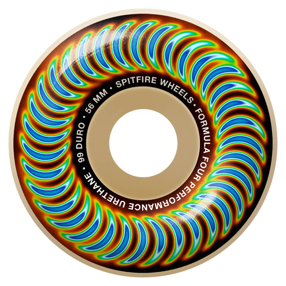 Spitfire F4 Radioactive Classic 56MM 99A Skateboard Wheels