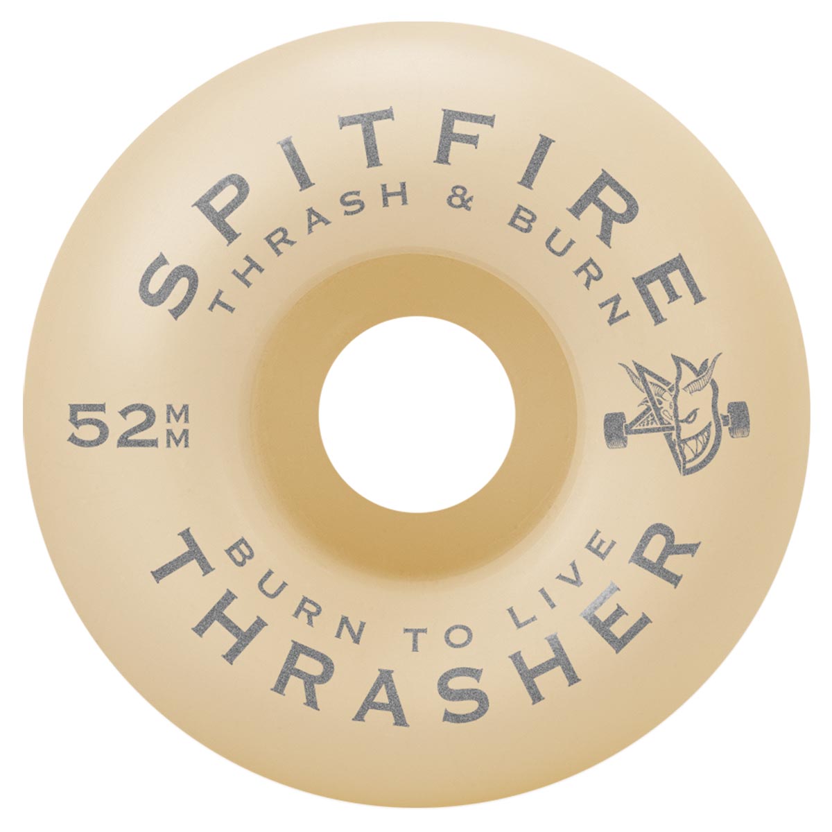 Spitfire F4 Thrasher Flame Classic 52MM 99A Skateboard Wheels Back