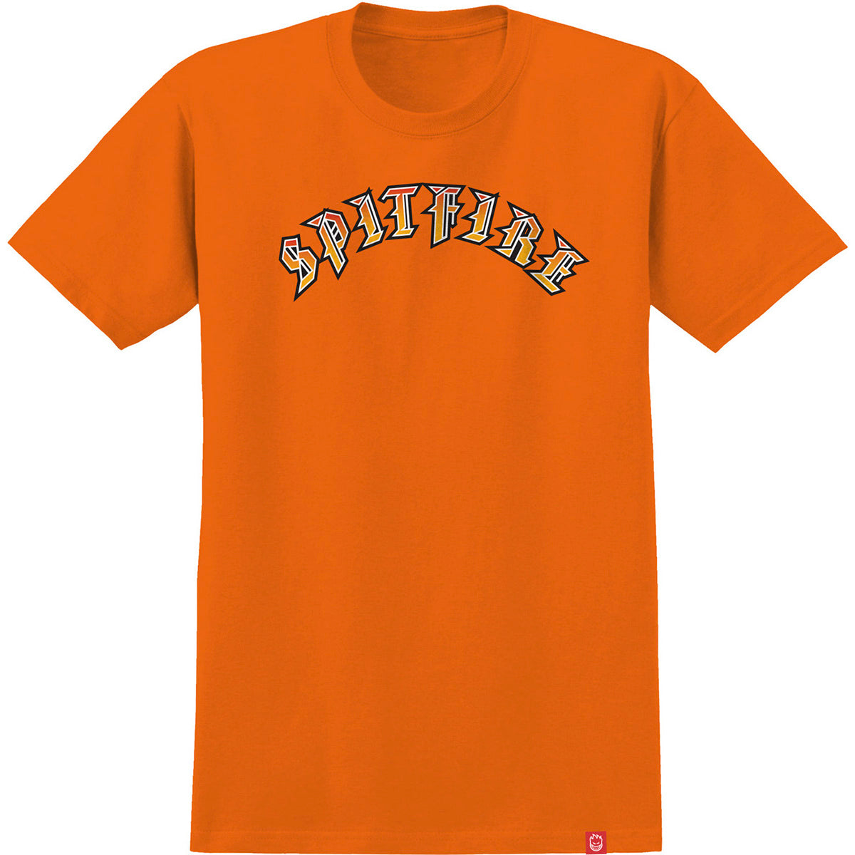 Spitfire Old E Youth Tee Orange