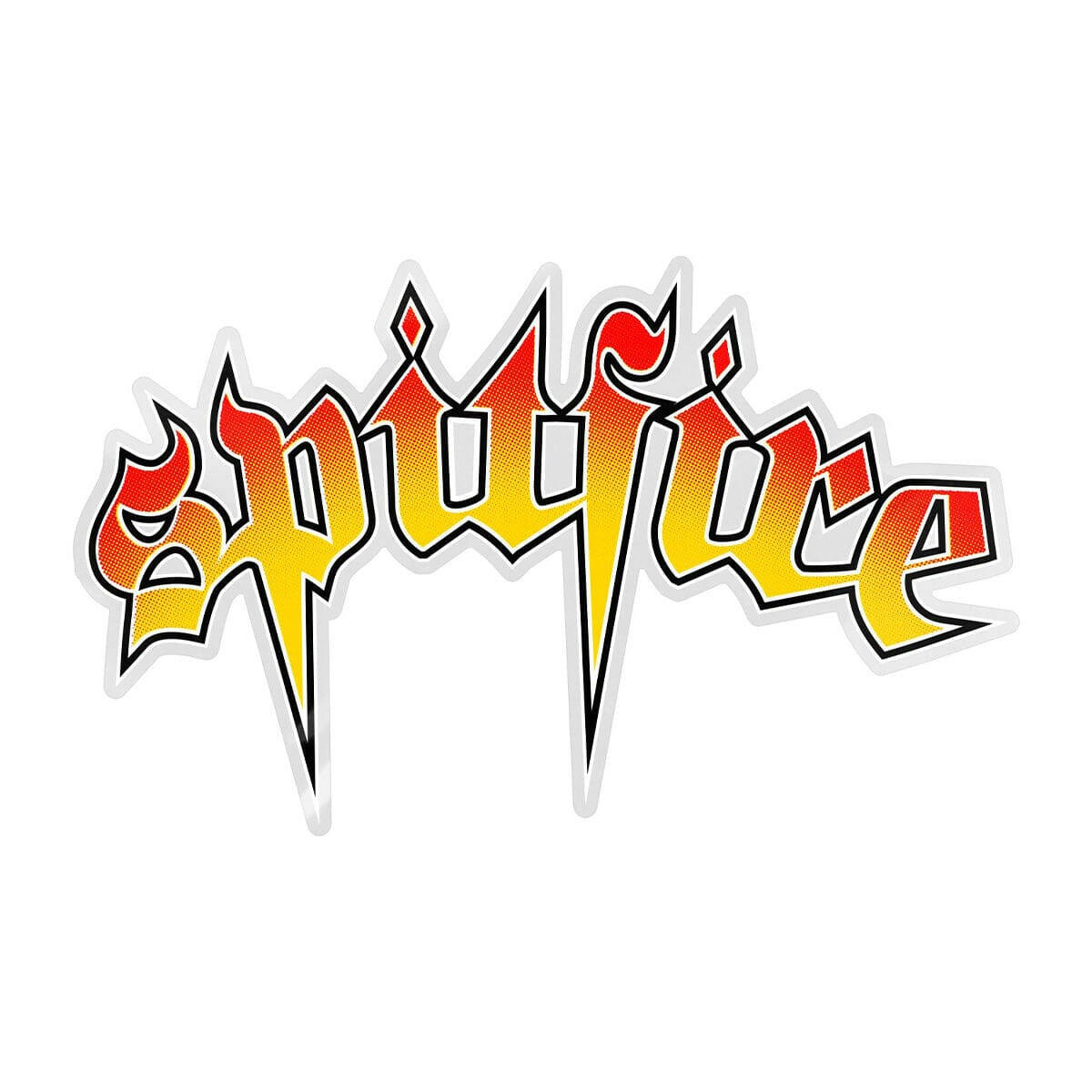 Spitfire - Venom Script 3" Sticker.