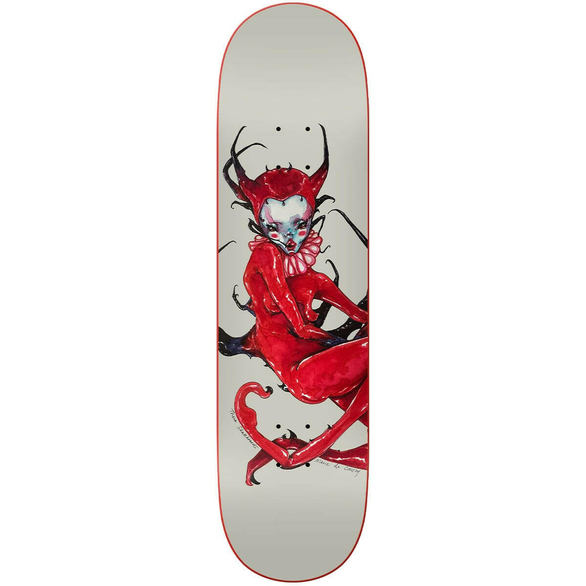 There - Marie de Courcy Devlish 8.38 Skateboard Deck.