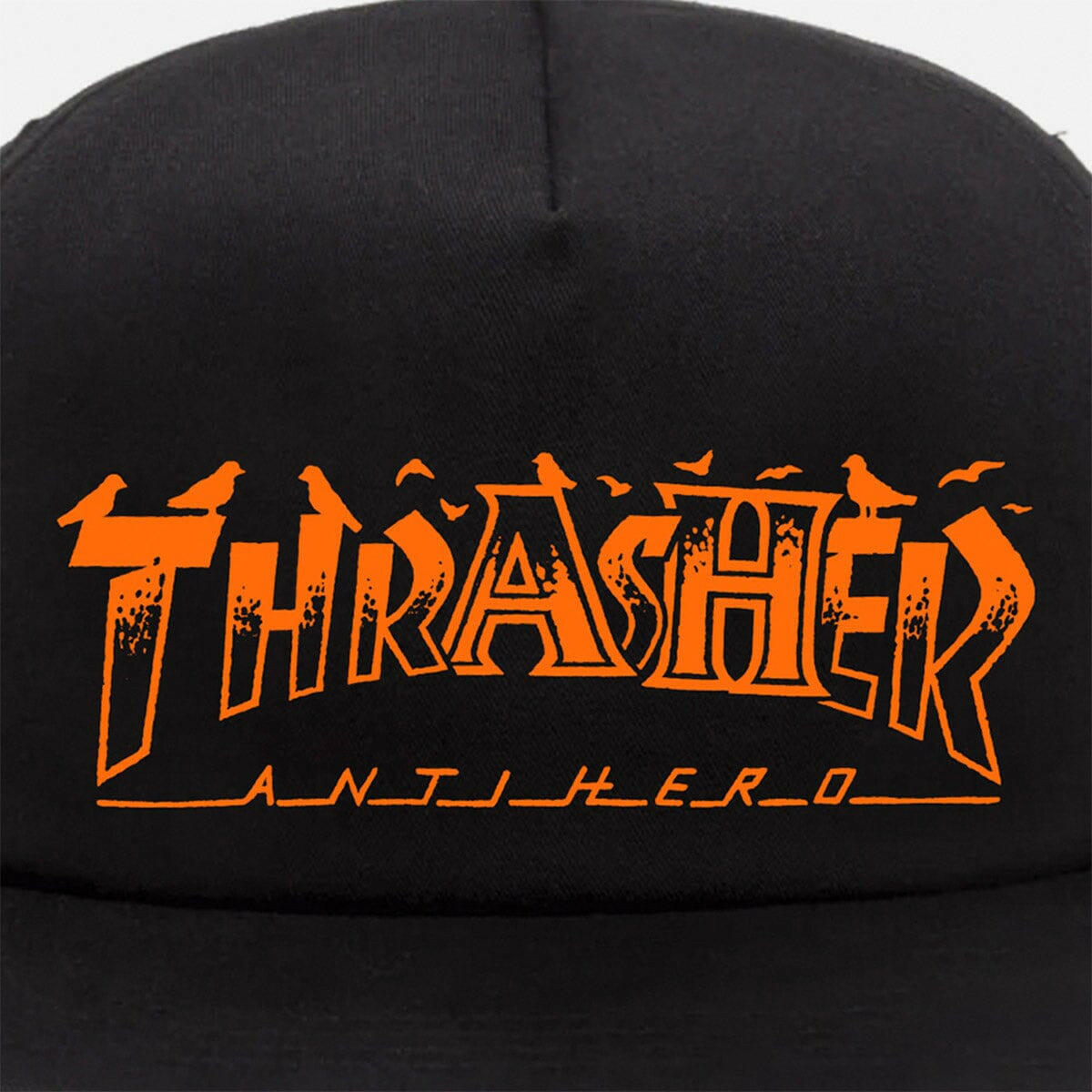 Thrasher - Anti Hero Pigeon Mag Snapback Black.